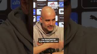 'Pellistri doesn’t say that!' | Pep Guardiola asked about Man City being biggest club in Manchester