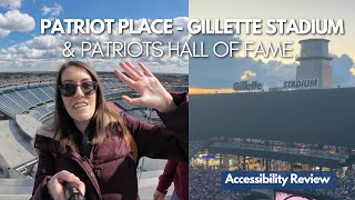 Patriot Place Gillette Stadium Concert Accessibility, Hall of Fame, Light House, Cranberry Bog Trail