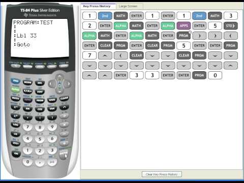 Basics On Programing Ti 83 Ti 84 Youtube
