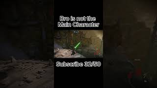 Just a Sith Lord getting pushed… #starwars #bf2 #battlefront2 #darthvader #yoda #funny #memes