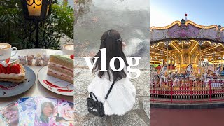 [vlog]社会人の休日3日間、友達とトレカを作りに行った日🎀、カフェでのんびりすごす日