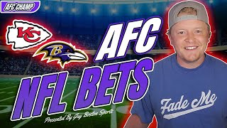 Chiefs vs Ravens AFC Championship Picks | FREE NFL Best Bets, Predictions, and Player Props
