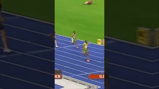 Bolts crazy 19.19 200m record#200m#usainbolt#WR#running#speed#shorts