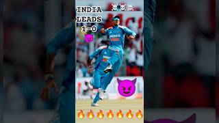 INDIA LEADS 1-0 #cricket #ict #india #viratkohli #indvseng #icc #bcci #shorts #trending #viral