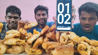 The Biggest Egg Puff Food Challenge // mr vikram❤❤