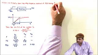 L72 Ziegler-Nichol's open loop step response method of PID tuning