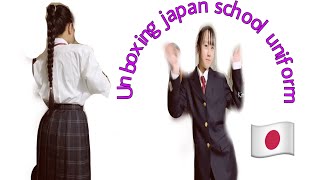 Unboxing uniform |Japan school uniform | expensive uniform