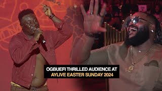 Ogbuefi Thrilled Audience At AY Live Easter Sunday 😂😂