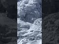 footages of a huge avalanche on the dangerous annapurna. annapurna viralvideo shortvideo shorts