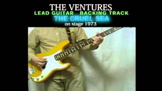 THE CRUEL SEA  The Ventures Lead Guitar Backing Track 3/20 (with Bob Bass cover)