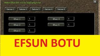 Metin 2 Efsun Botu Kullanımı ( Efsun botu nedir nasıl kullanılır  ? )