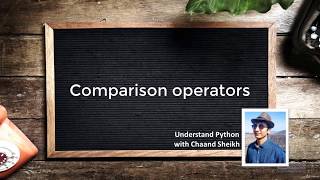 17. Comparison Operators | Basic | Python Tutorials for Beginners