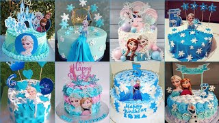 Frozen Elsa Birthday Cake Designs Ideas 2023/Elsa Cake/Girls Birthday Cake Disney Princess Elsa Cake