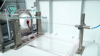 Savewo Synthetic Blood Penetration Test