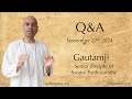 Bhagavad Gita and Vedanta: Your Questions Answered | Nov 27