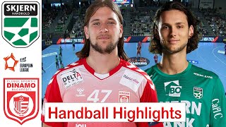 Skjern Handbold vs  Dinamo Bucuresti handball Highlights | Quarter-finals | EHF European League 2024