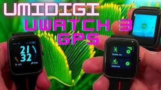 Umidigi Uwatch 3 GPS Review and Tutorial | 1.3\