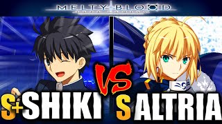 【MBTL】Nissouma55 (SHIKI) vs 6WX (SABER)【MELTY BLOOD TYPE LUMINA】PC/STEAM Online GAMEPLAY