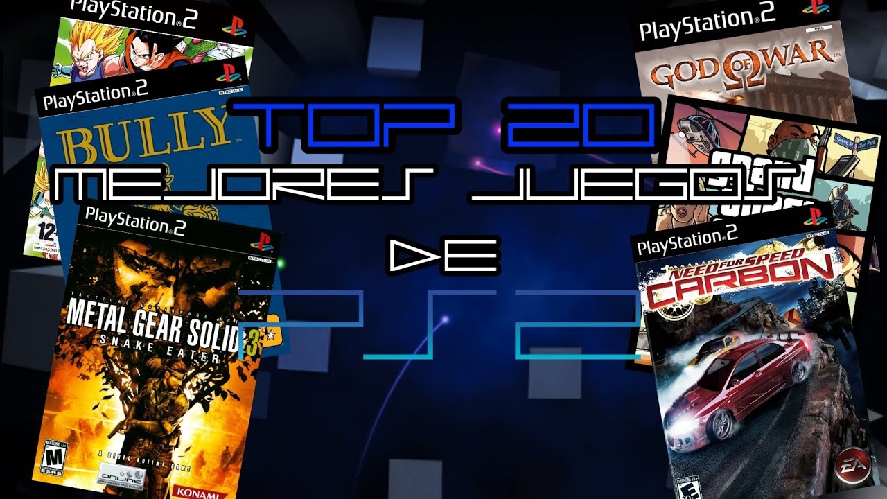 TOP 20 Mejores Juegos De PS2. - YouTube