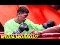 Dmitry Bivol shows Beterbiev what's in store for him in FULL Media Workout