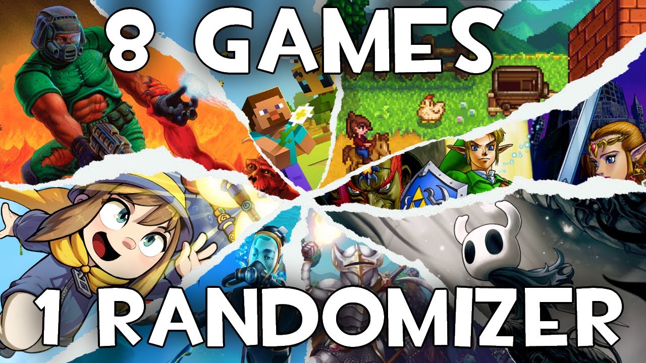 8 Games 1 Randomizer Archipelago Youtube