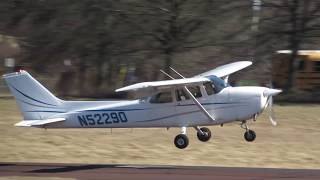 Cessna 172P Skyhawk Arriving at Doylestown Airport (DYL)