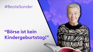 Beate Sanders letztes Interview: 