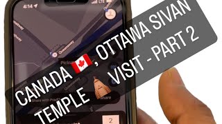 Part 2 - Ottawa Sivan Temple Visit | Canada 🇨🇦 | Tamil | Kovil | #canada #tamil