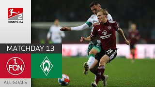 Bremen celebrates emotional victory! | Nürnberg - Bremen 1-2 | All Goals | MD 13–Bundesliga 2-21/22
