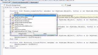 Visual Basic 08 Simple Webbrowser with e.KeyCode.