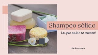 Shampoo sólido: el secreto que nadie te va a contar