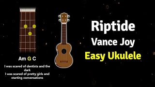 How to play Riptide by Vance Joy on Ukulele | Ukified
