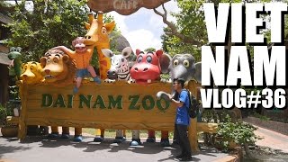 Vietnam's BIGGEST Amusement Park and Best Zoo? +Great Pho - Daily SAIGON Vlog #36