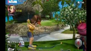 みんなのＧＯＬＦ４HIO ブルーラグーン２番 140.14y 南西1m.mp4