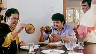 Bhale Bullodu Movie Scenes - Babu Mohan prepares funny item - Jagapathi Babu,Soundarya, Jayasudha