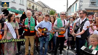 The Fields Of Athenry  - World's Biggest Street Performance by Athenry Town & KamilFilms 2019