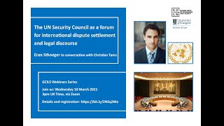 GCILS Webinar: The UN Security Council; 10.03.2021