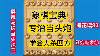 中国象棋 : 象棋宝典《梅花谱》学会棋力大涨。