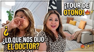 NOS PASO ALGO FEO CON EL DR👨🏻‍⚕️ PORQUE NO HE GRABADO😱 NUEVA DECORACION DE LA SALA 🍂😘