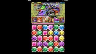 【パズドラ】裏・ヒュノプ原生林：緑の勇者 高速周回(シヴァドラPT)part1【puzzle\u0026dragons 】