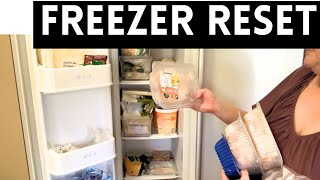 Freezer RESET / Clean Out 🥘