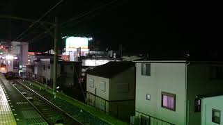 南海高野線 北野田駅 1000系(1002+1032編成)急行橋本行 発車+8300系(8316+8714編成)各停三日市町行 発車