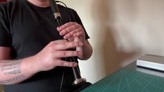 The Conundrum, played on my Blair Digital Chanter (smallpipes sound)