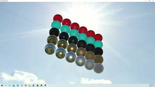 VTK Python Example - PBR_Materials