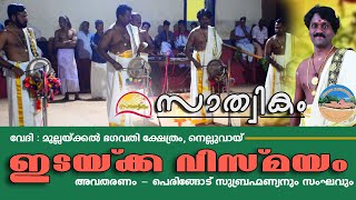 Idakka Vismayam ‌| ഇടയ്ക്ക വിസ്മയം പെരിങ്ങോട് സുബ്രഹ്മണ്യനും സംഘവും | മുല്ലയ്ക്കല്‍ ഭഗവതി ക്ഷേത്രം