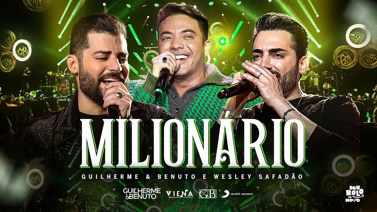 Guilherme E Benuto Wesley Safadão Milionário Dvd Deu Rolo De Novo