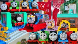 トーマス　ソドー島でかくれんぼ！！ゴードン　カーリー　パーシー達はどこにいるかな？探してみよう！