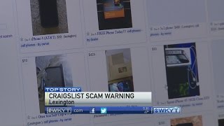 Craigslist Scam Warning