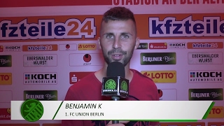 Ansage von Benjamin Köhler (1. FC Union Berlin) | SPREEKICK.TV