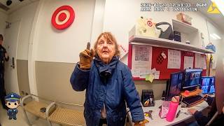 Police Surprise Senior Citizen Caught Shoplifting Red-Handed at Target